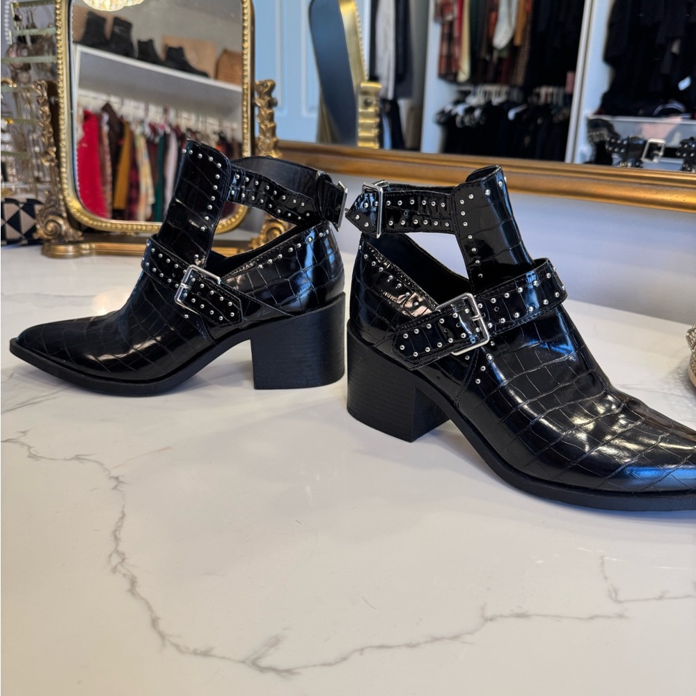 Black Steve Madden Women's Ankle Boots